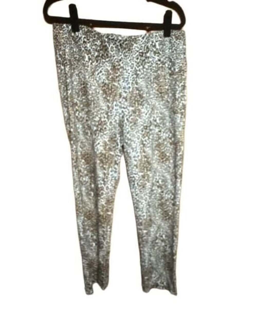 Chico's Animal Print Pants Size 1.5 US Size 10 Leopard